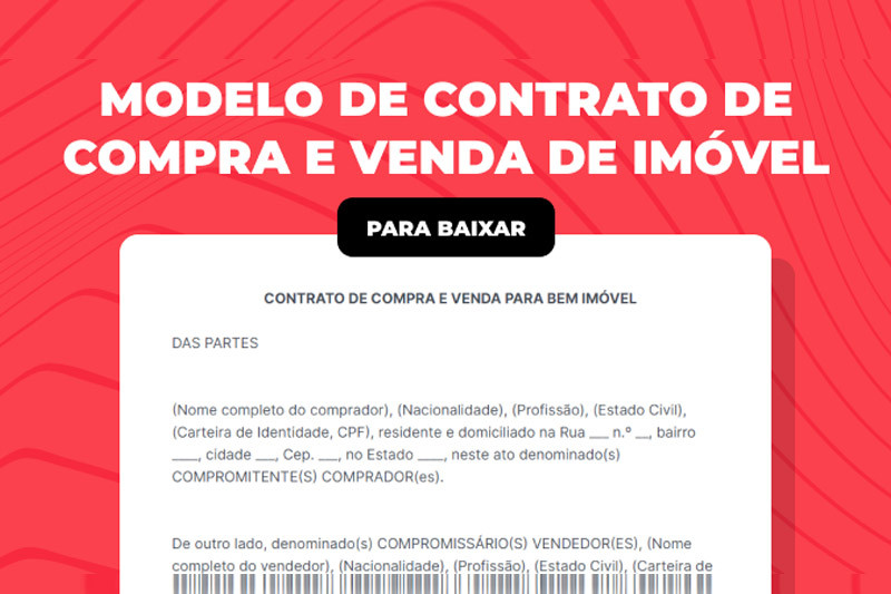 Modelo de Contrato de Compra e Venda de Imóvel: Baixe agora