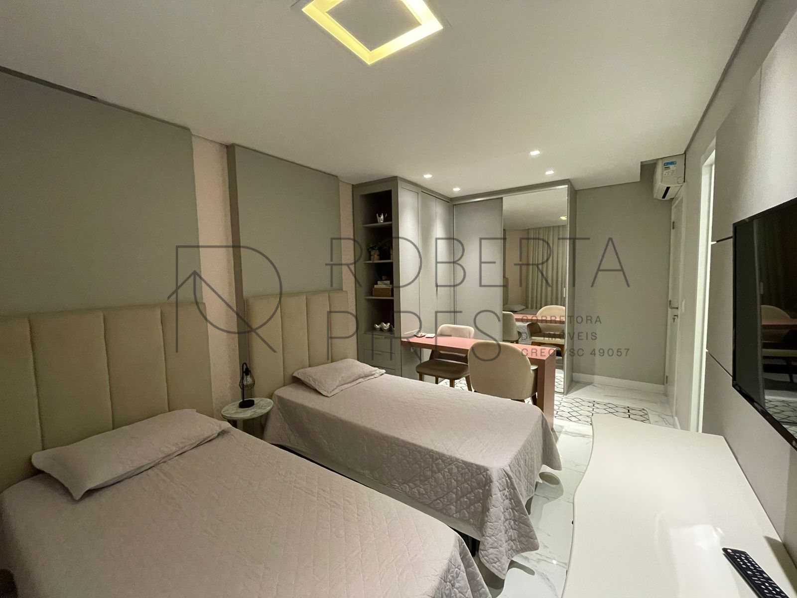 Amplo apartamento mobiliado na Barra sul Vista mar – foto 5